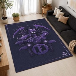 Storm Wild Raven Fortnite Skin 05 Area Rug - Fortnite Floor Mat 2