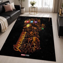Thanos glove Marvel Area Rug - Marvel Floor Mat