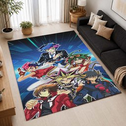 Yu-Gi-Oh Characters 09 Area Rug - Yu-Gi-Oh Floor Mat 2
