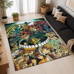 Yu-Gi-Oh Characters 08 Area Rug - Yu-Gi-Oh Floor Mat 2