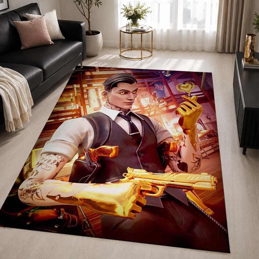 Midas Skin Cool Skin Fortnite Rug - Fortnite Carpet