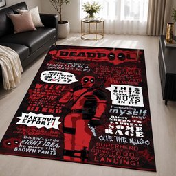 Deadpool 21 Rug - Marvel Carpet