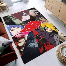 Akatsuki Naruto Anime Rug