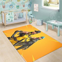 Fortnite Game Outcast Skin Outfit Rug 3