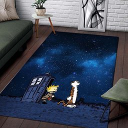 Calvin And Hobbes Doctor Who Rug 2