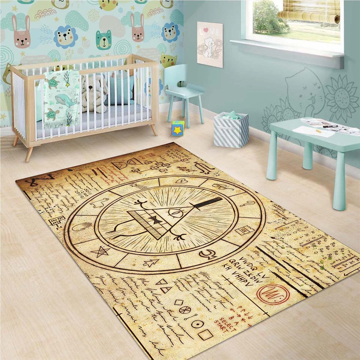 Gravity Falls Rug