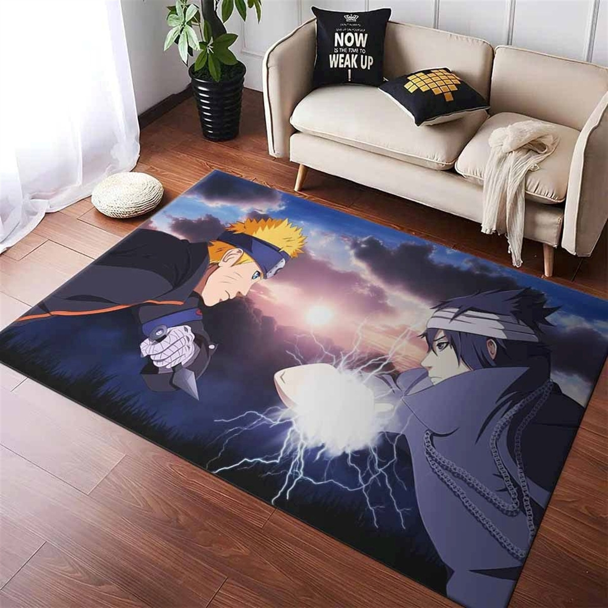 Naruto And Sasuke 1 Rug