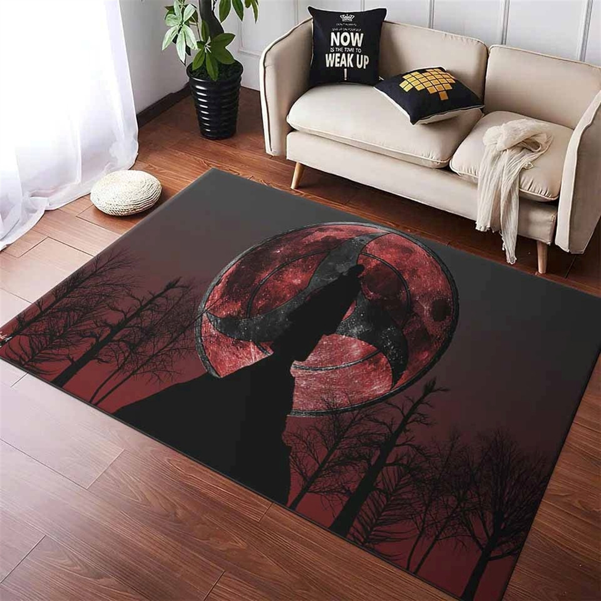 Sharingan Itachi Rug