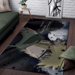 Naruto Eclair Yellow Konoha Rug 2