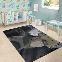 Naruto Eclair Yellow Konoha Rug 3