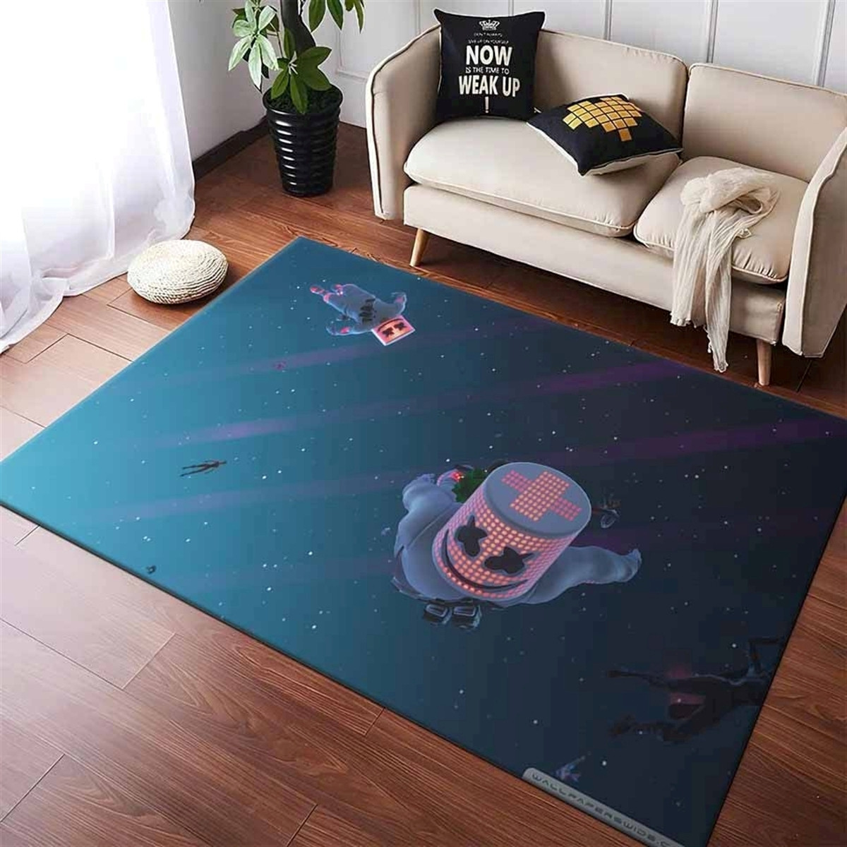Fortnite Game Marshmello Rug
