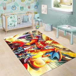Pokemon family anime Rug 1