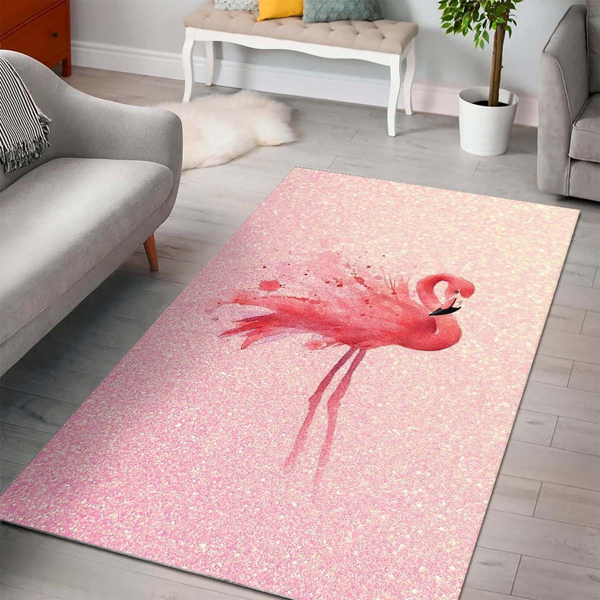 Flamingo Hn0509081r Rug