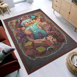 Minecraft De25107 Rug