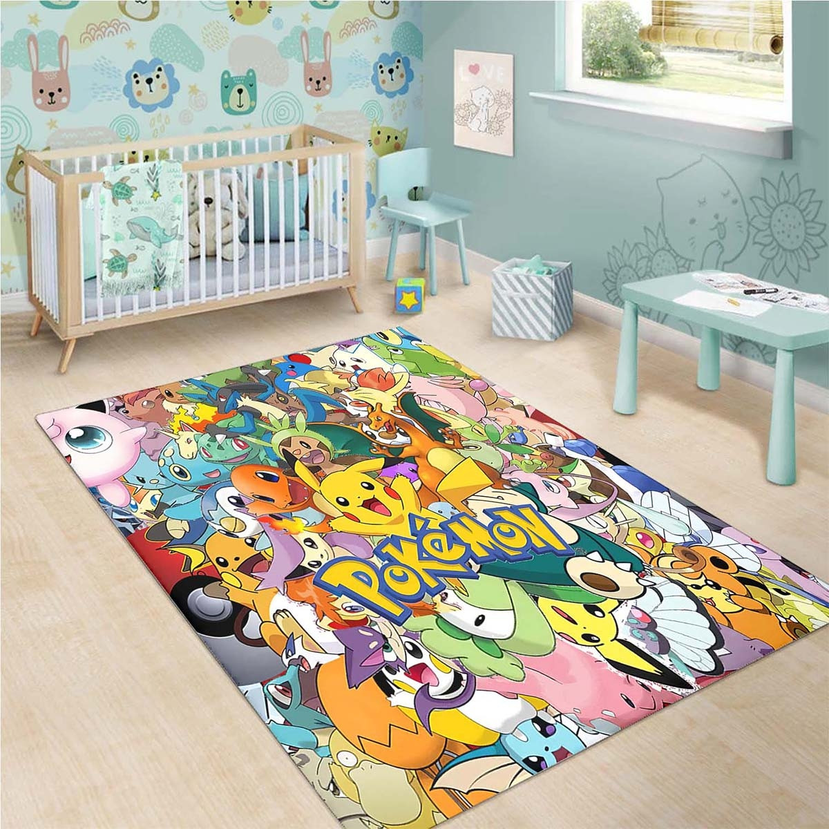 Pokemon All Pet Rug