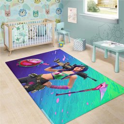 Fortnite Game Splatterella Skin Outfit Rug 3