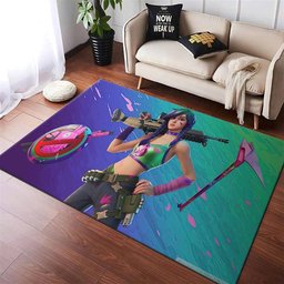 Fortnite Game Splatterella Skin Outfit Rug