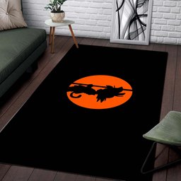Son Goku Silhouette Rug 2
