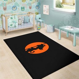 Son Goku Silhouette Rug