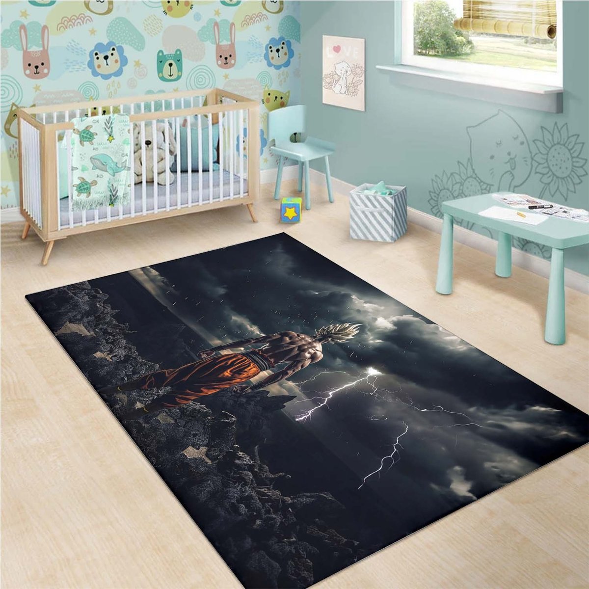 Super Saiyan Goku Rug