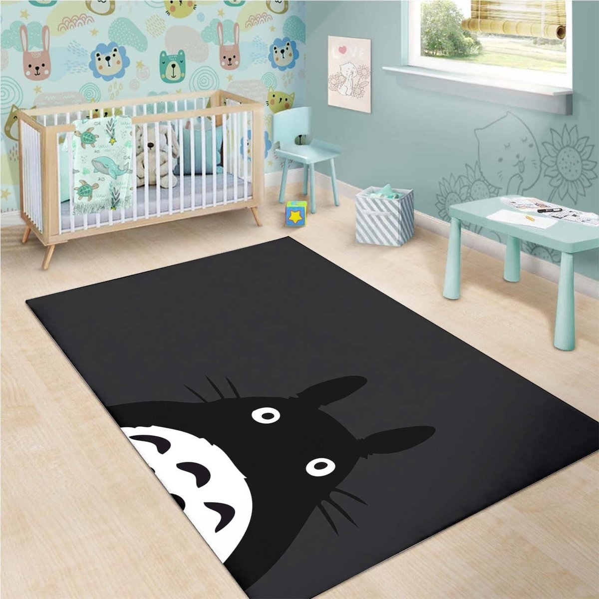 Totoro Minimalist Rug