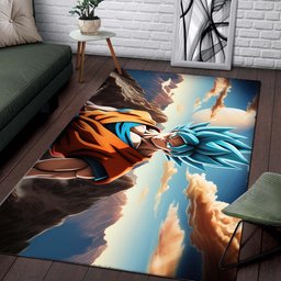 Super Saiyan Blue 1 Rug 2