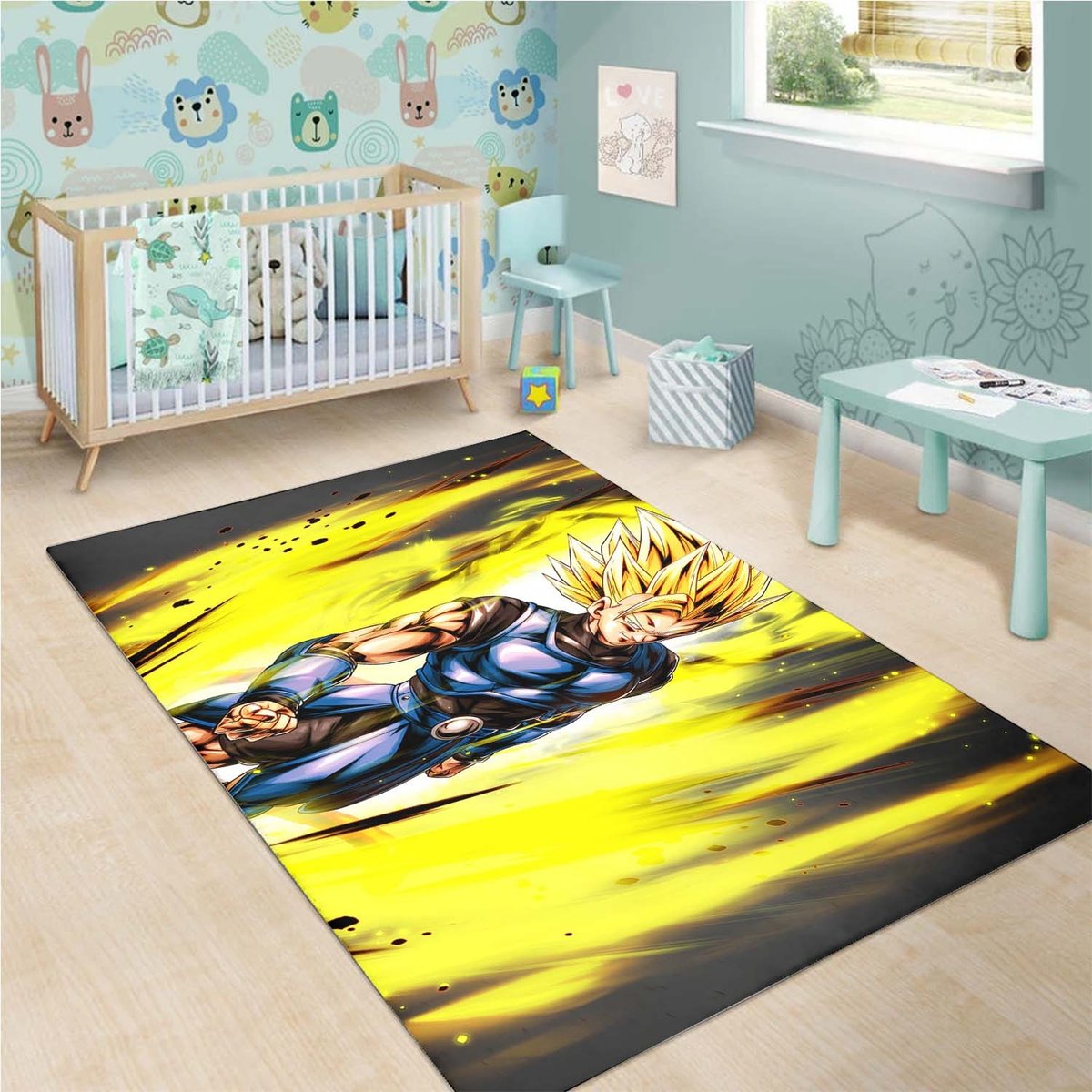 Super Saiyan Rug