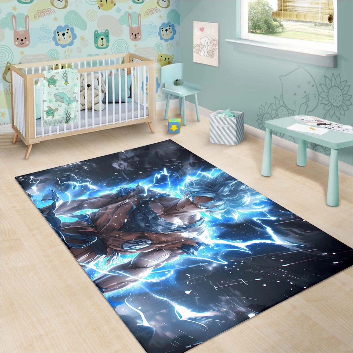 Super Saiyan Blue Rug