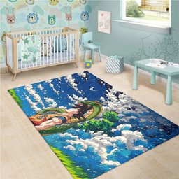 Son Goku Shenron Rug