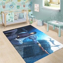 Sung Jinwoo Blue Rug