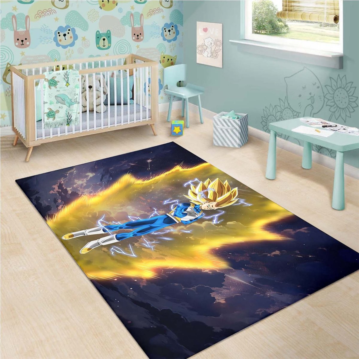 Super Saiyan Vegeta Rug