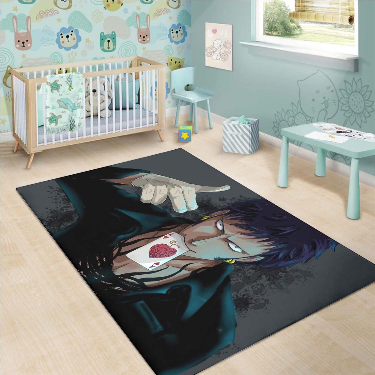 Trafalgar Law Heart Rug