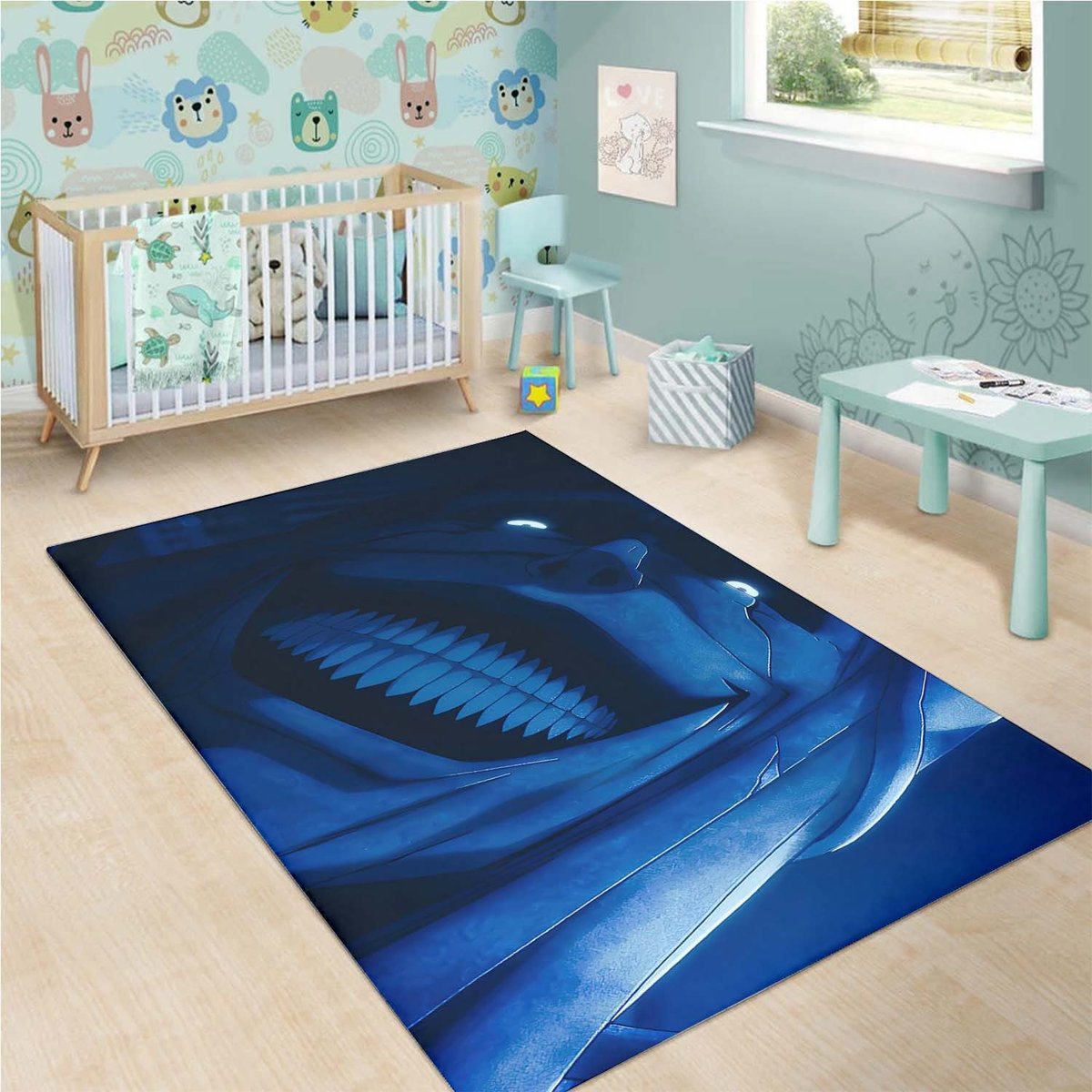Statue Of God Solo Rug