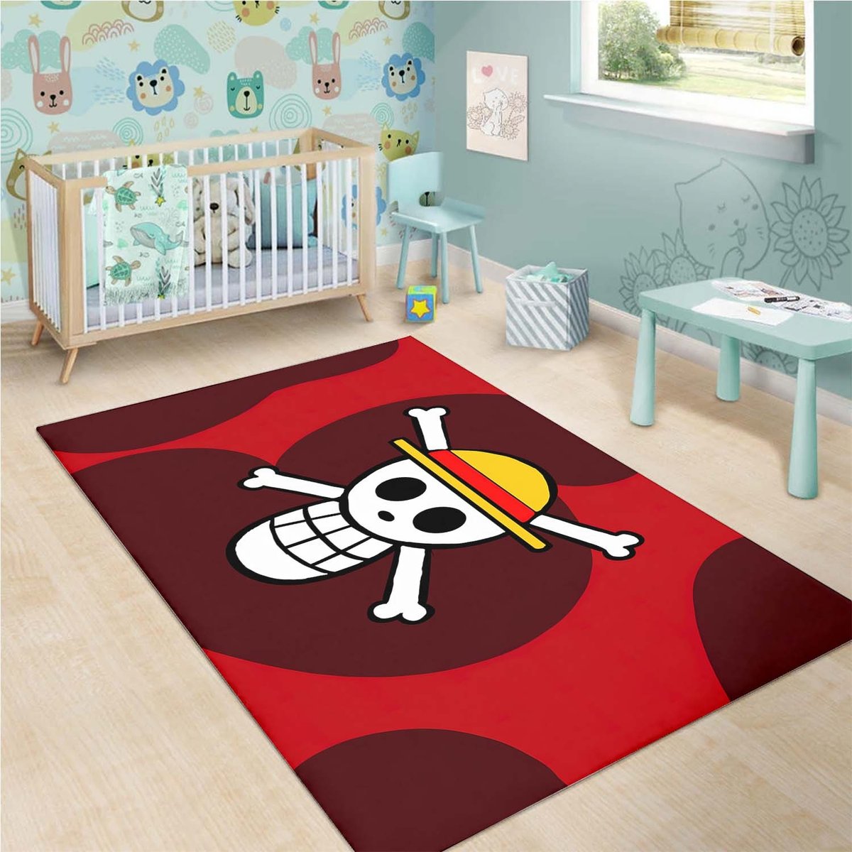 Straw Hat Pirates Rug
