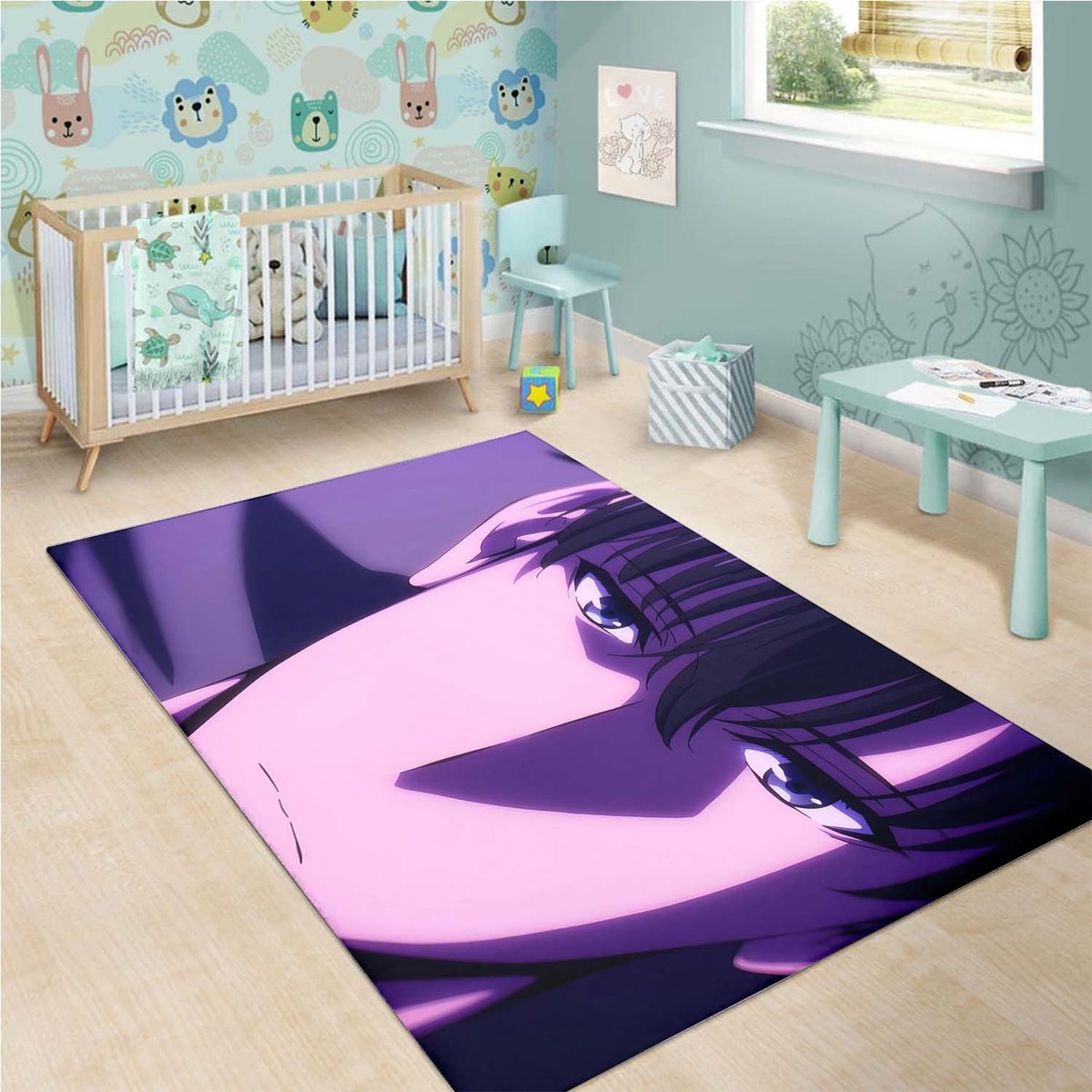 Purple Aesthetic Rug
