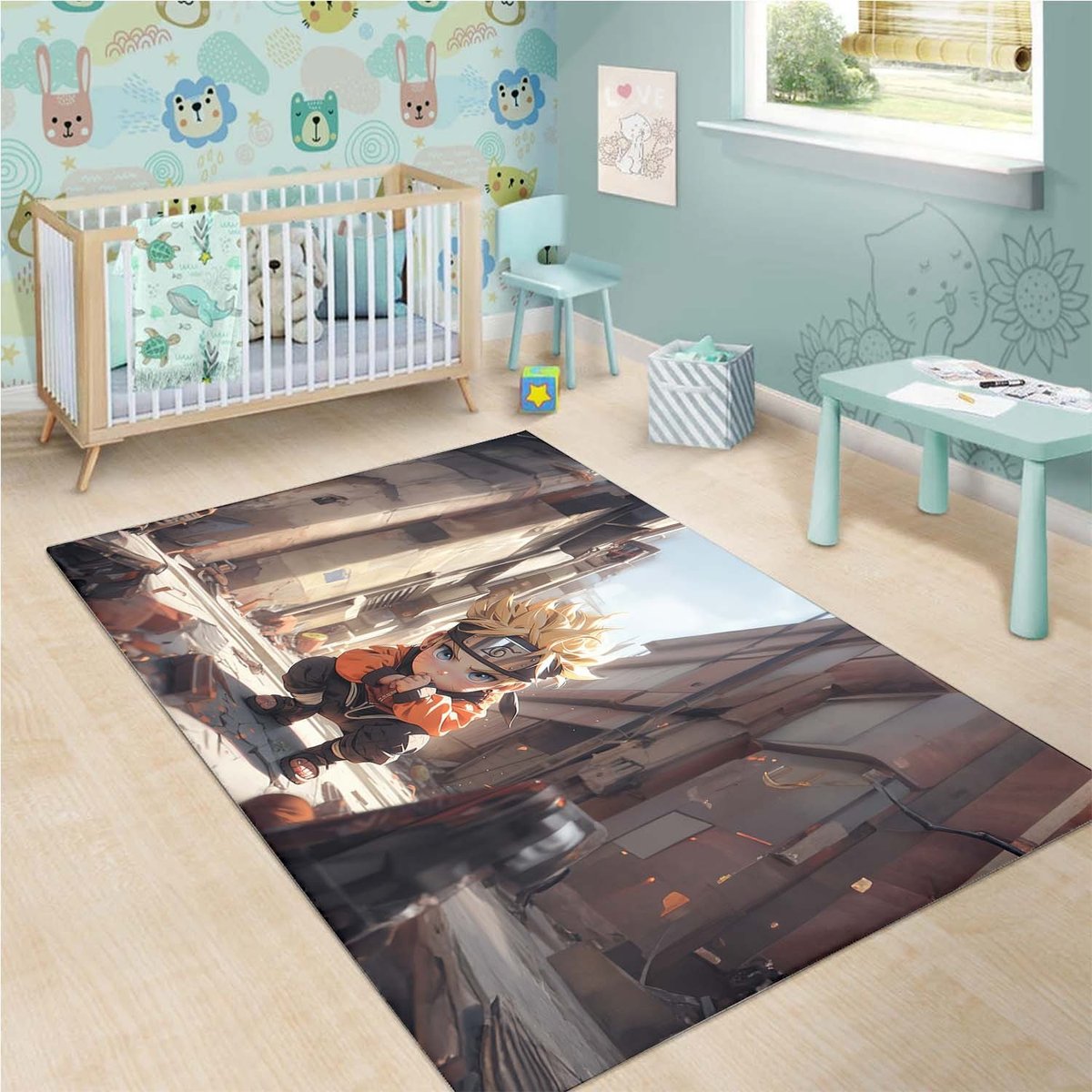 Naruto Uzumaki 4 Rug