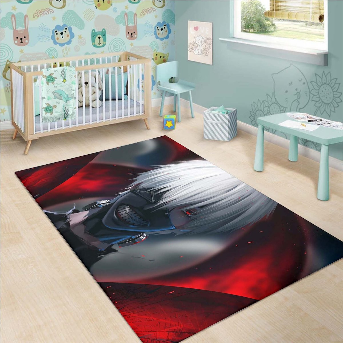 Ken Kaneki 5K Tokyo Ghoul Rug