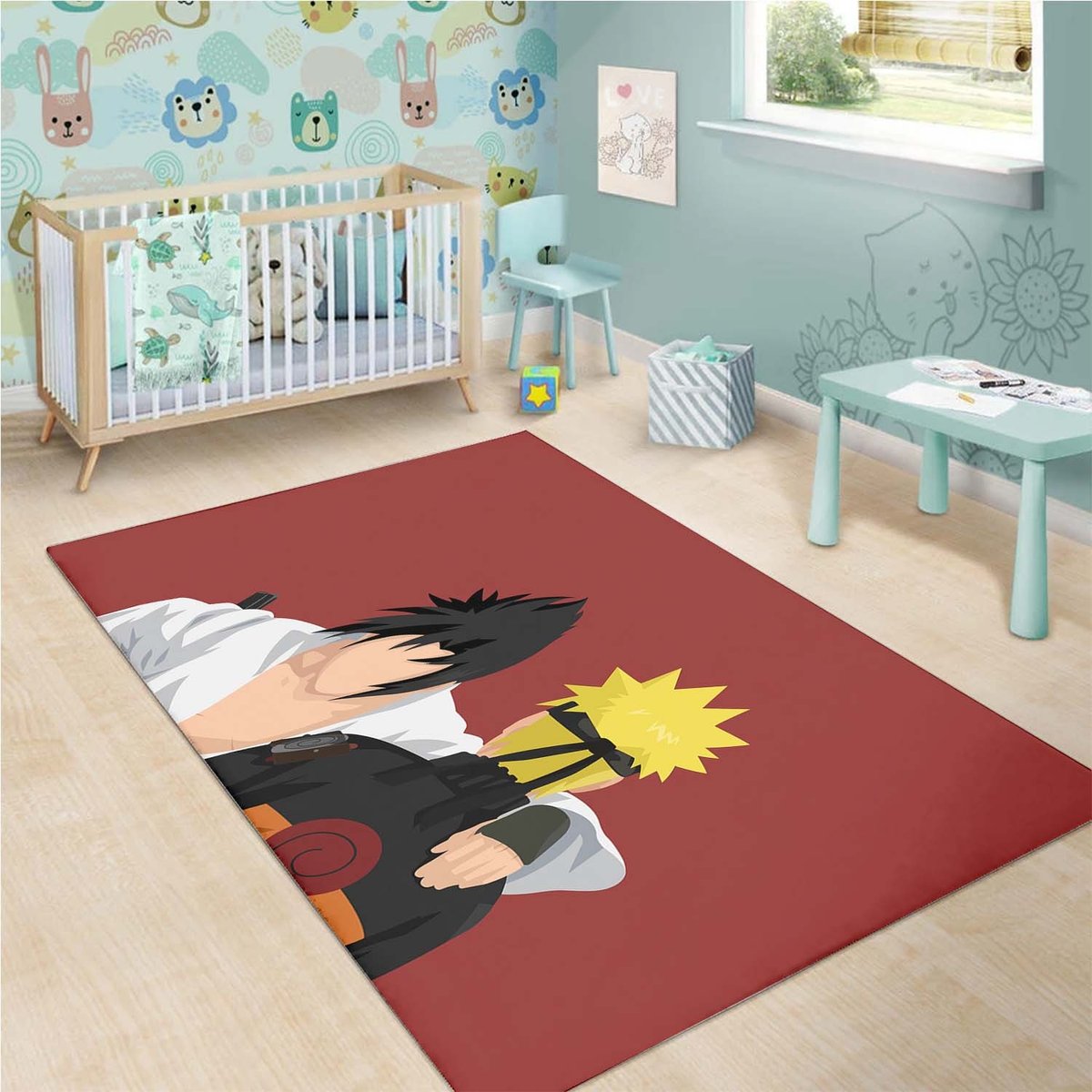 Sasuke Uchiha 3 Rug