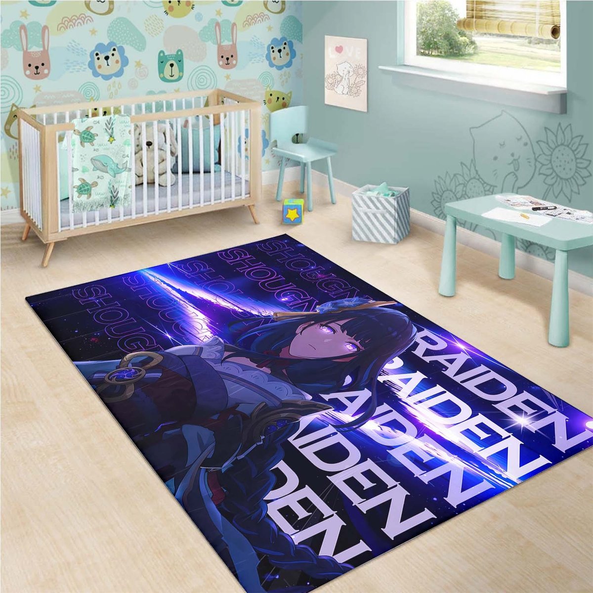 Raiden Shogun 5K Rug