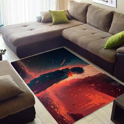 Lofi Boy Ai Art Rug 3