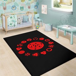 Sharingan Naruto 5K Rug