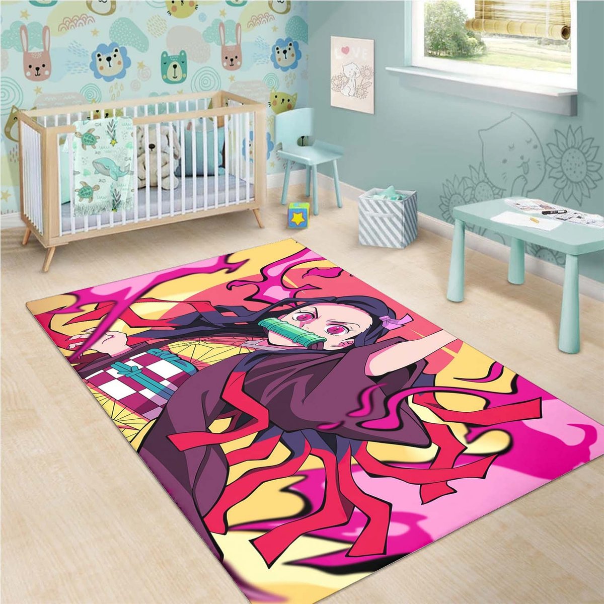 Nezuko Kamado 1 Rug