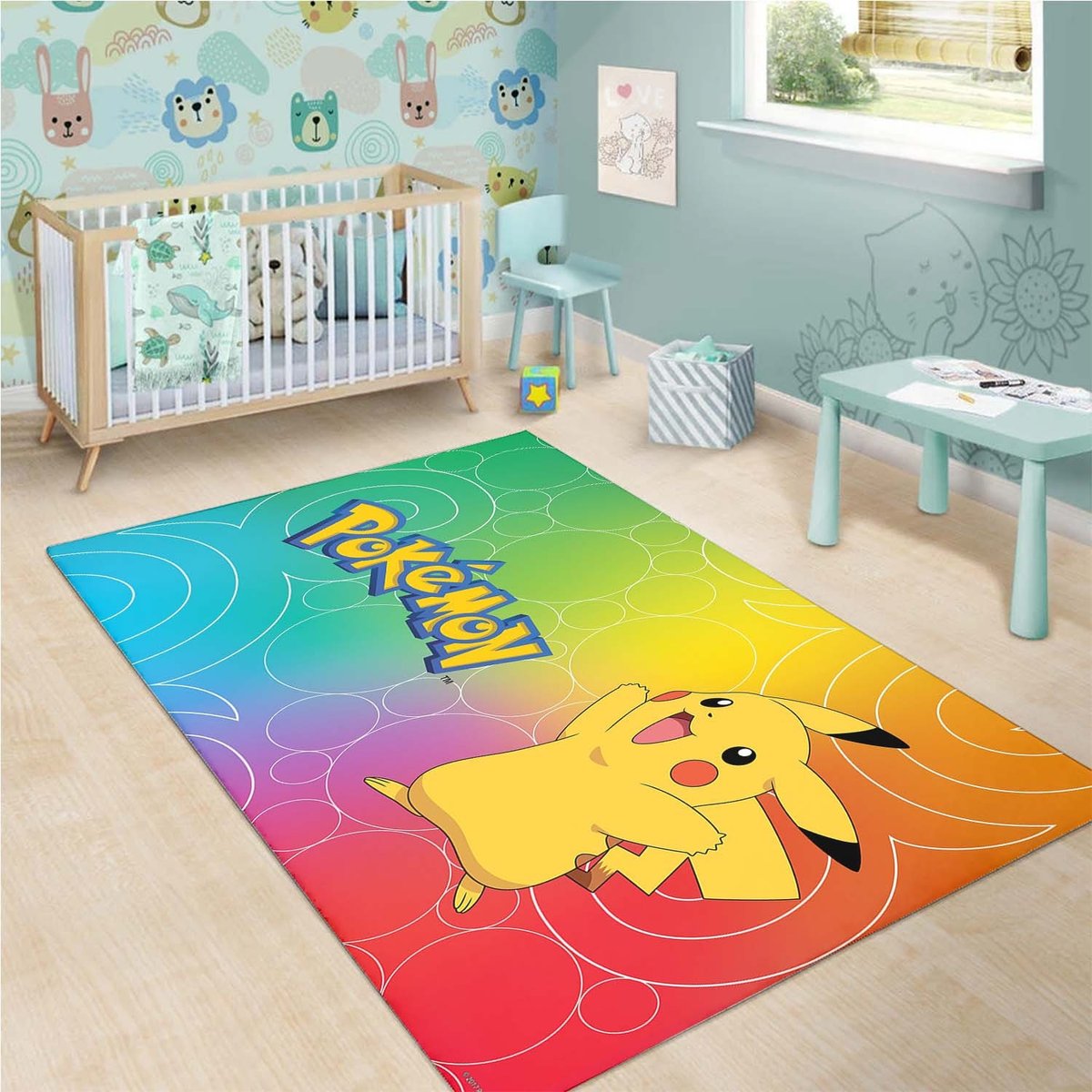 Pokemon Pikachu Rug