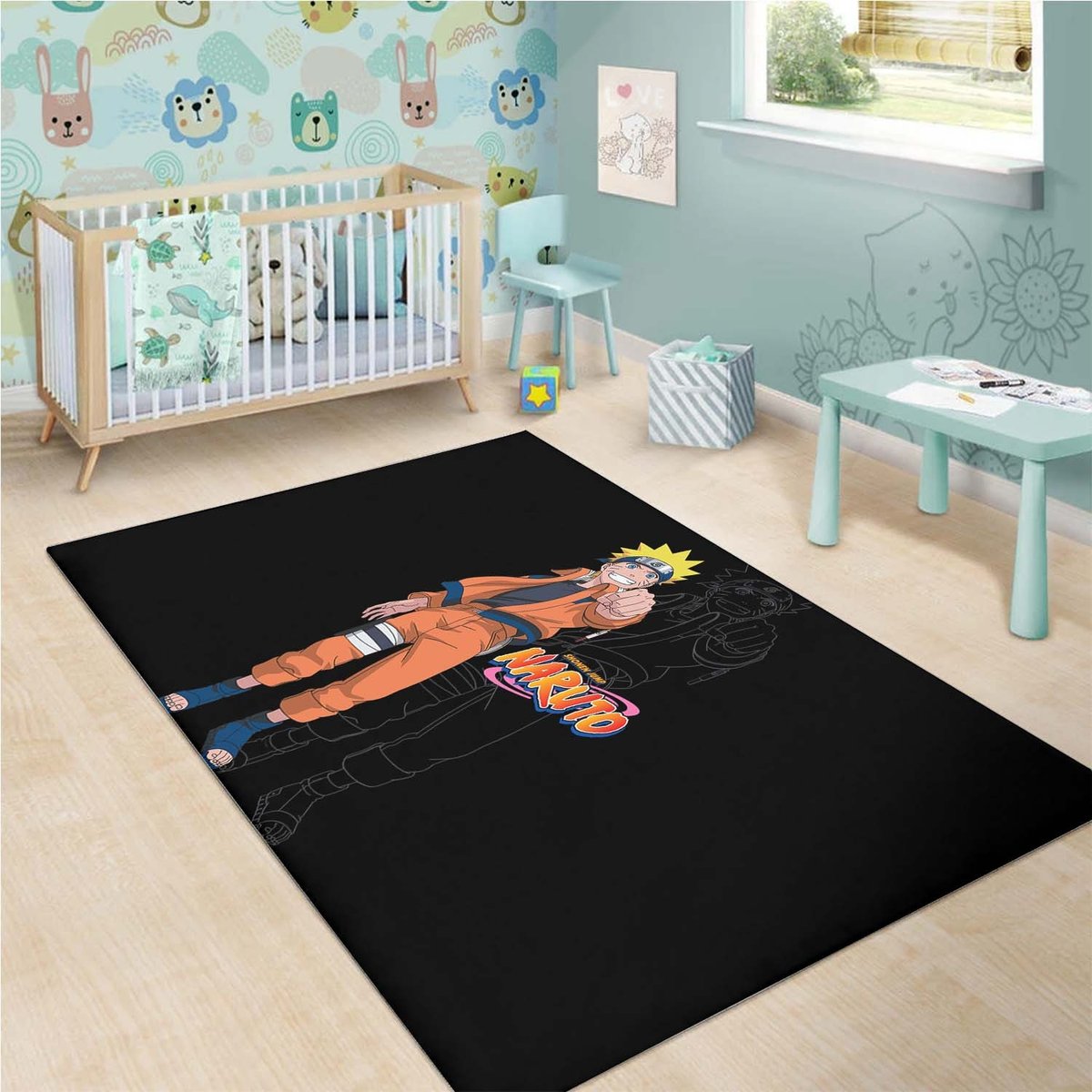 Naruto Uzumaki 7 Rug