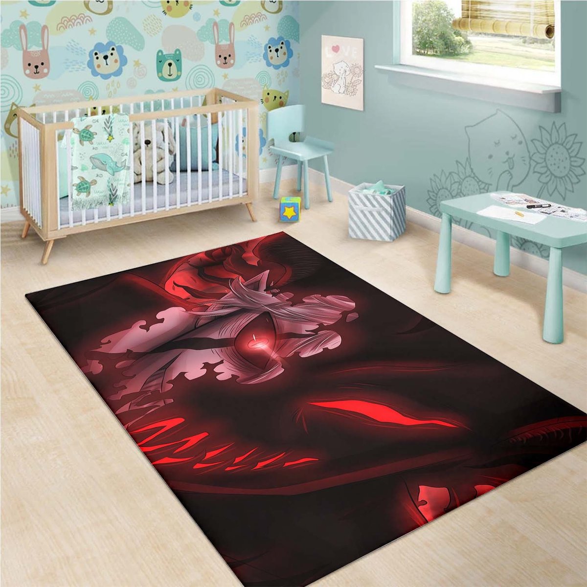 Love Black Clover Rug