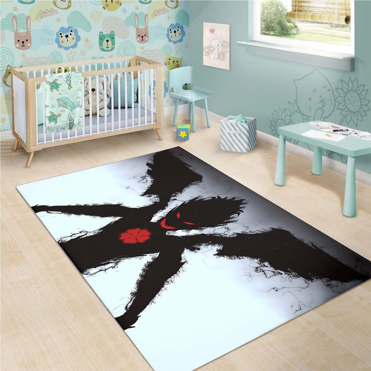 Love Black Clover 1 Rug