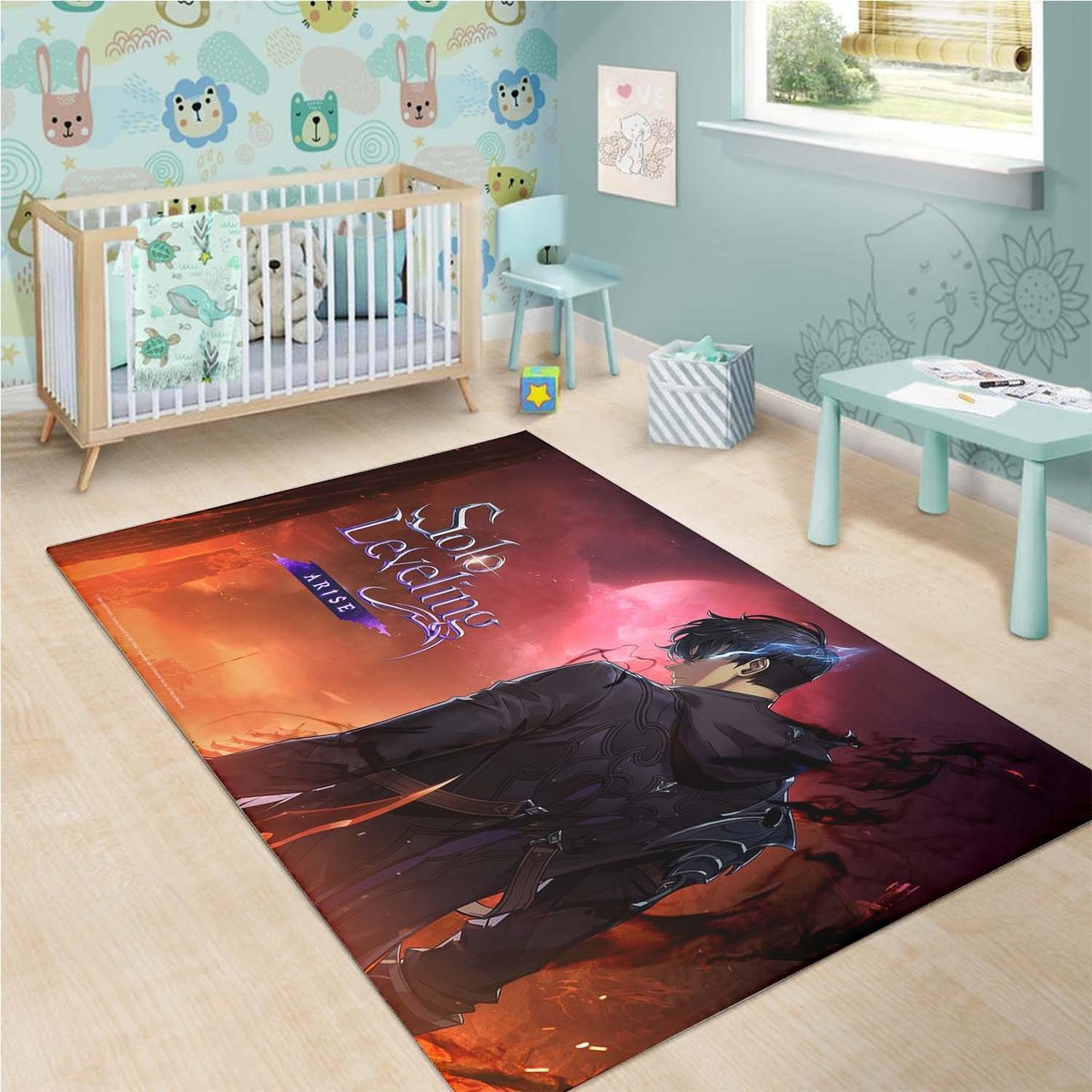 Solo Leveling Sung Rug