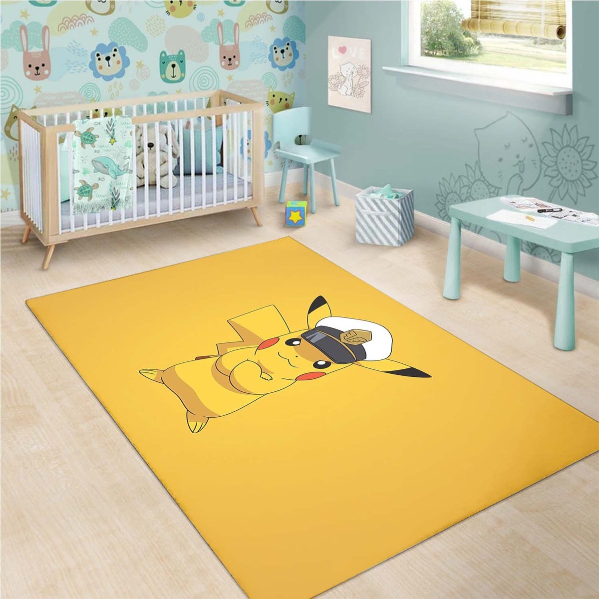 Pikachu Pokemon Rug