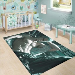 Roronoa Zoro Green Rug 1