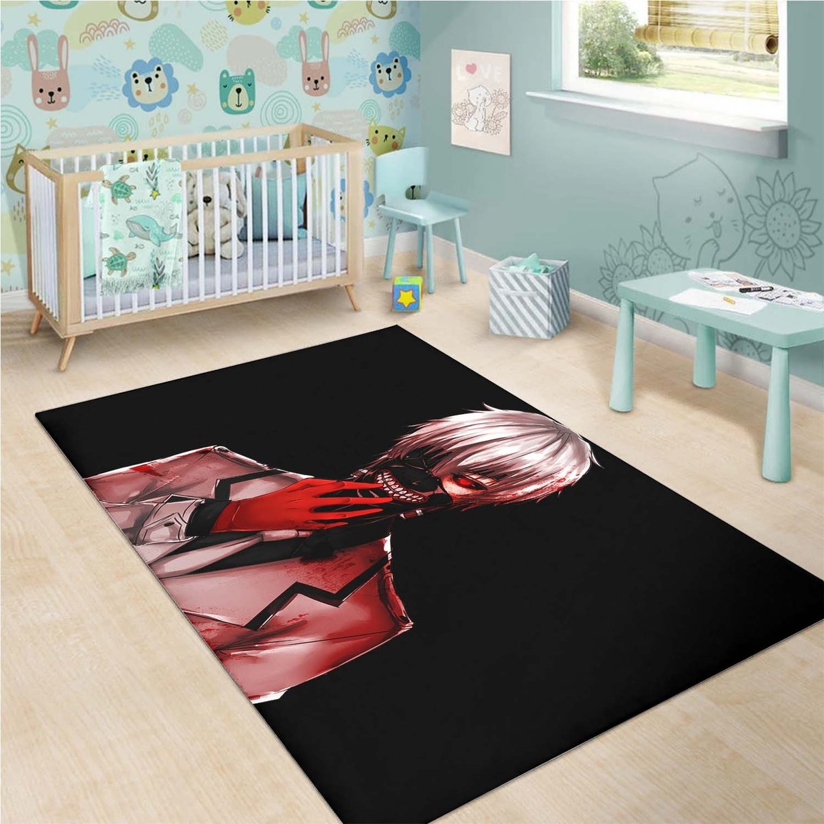 Ken Kaneki Blood Rug